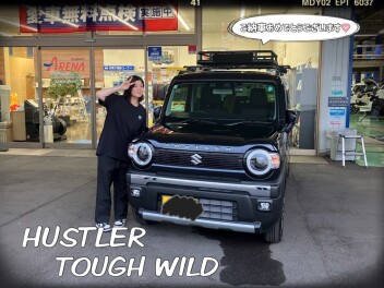 ハスラータフワイルド納車しました♪